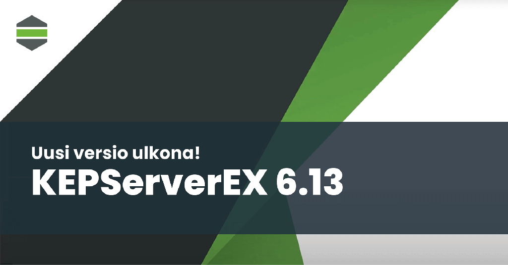 KEPServerEX versio 6.13 saatavilla