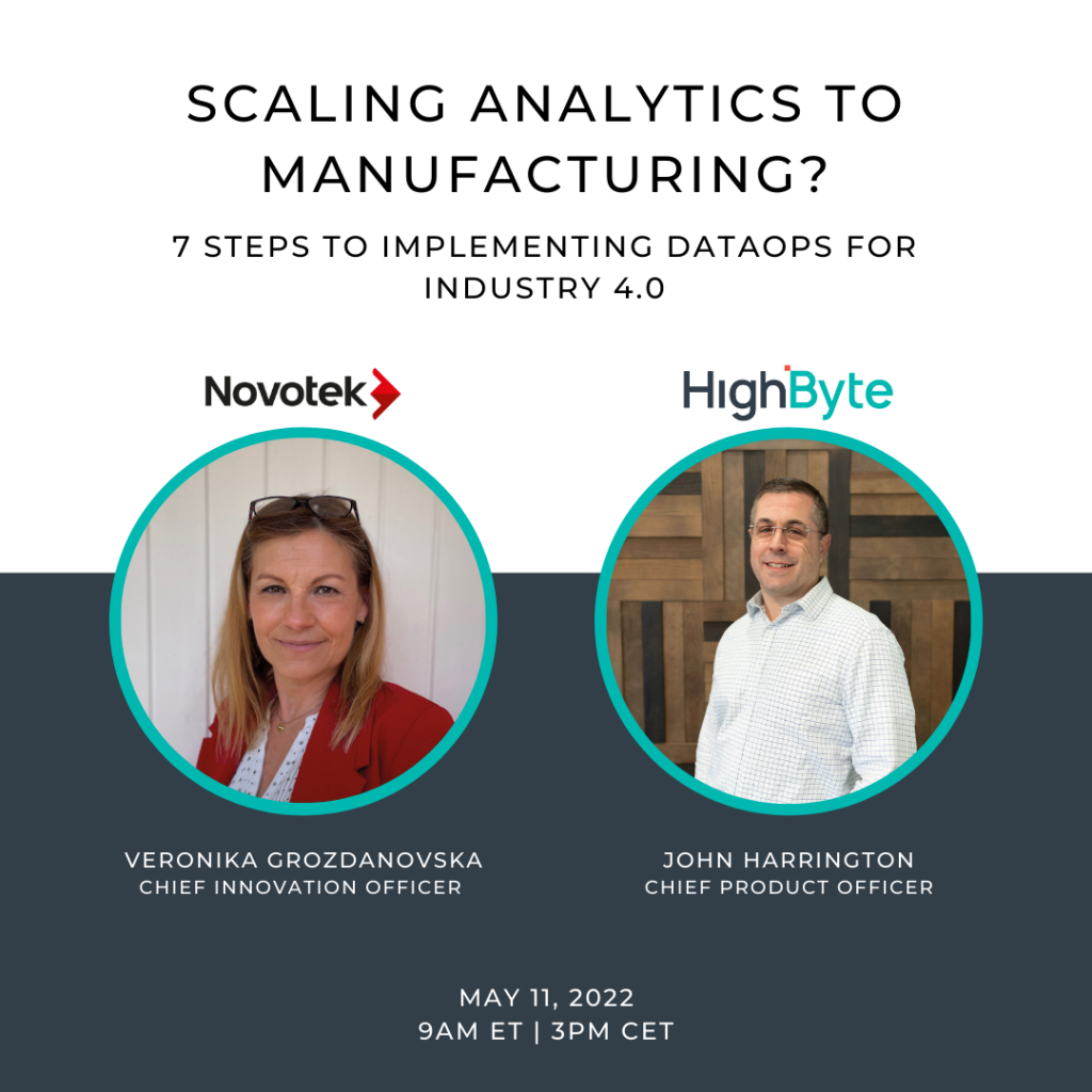 HighByte Novotek Webinar: Scaling analytics to manufacturing